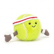 jellycat 趣味运动网球（9厘米x9厘米）